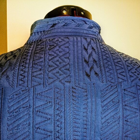Chico's Reversible Silk Embroidered Jacket - Picture 4 of 9